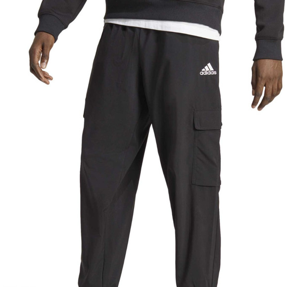 adidas Other - Adidas x KU Jayhawks Collegiate Pants Men's Size XL Black Woven Cargo Jogger